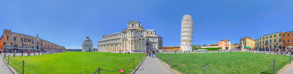 Virtual Tour della Torre di Pisa e Piazza dei Miracoli